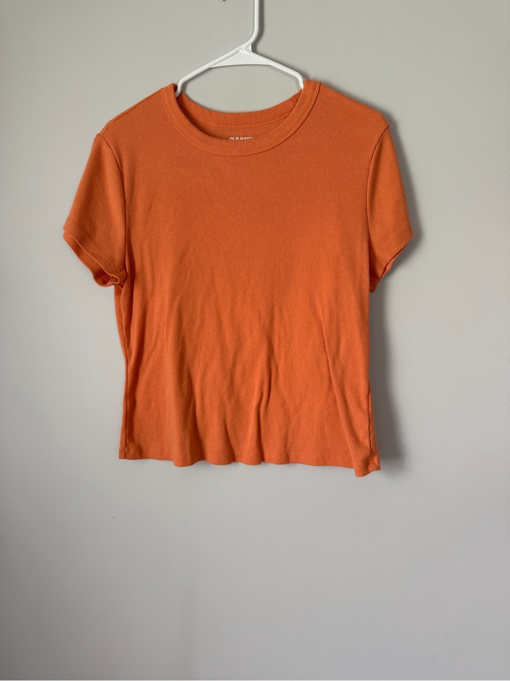 Old Navy Orange Short Sleeve Crewneck Tee